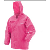FROGG TOGGS Youth Ultra-Lite2  Packable Rain Jacket Pink Medium (No Pants)