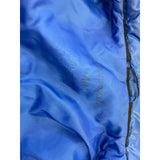 Aeropostale Women's Full Zip Puffer Coat Size Medium Blue Long Sleeve Polyester