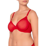 Smart & Sexy Womens Sheer Mesh Demi Underwire Bra Size 36C Crantastic SA1388 NWT
