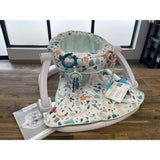 FISHER-PRICE SIT-ME-UP FLOOR Baby Seat Gray/White  NEW