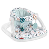 FISHER-PRICE SIT-ME-UP FLOOR Baby Seat Gray/White  NEW