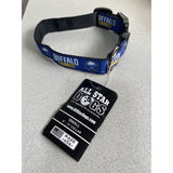 All Star Dogs NHL Buffalo Sabres Dog Collar - Blue, Small 8-14"