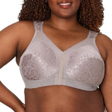 Playtex 18 Hour Comfort Strap Full Coverage Bra Warm Steel 4693