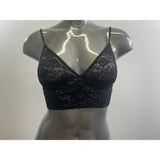 La Senza Women's Black Lacey Bralette Size Small