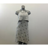 H&M Girls Size 14Y Gray All Over Horse Pattern Sleeveless Maxi Dress