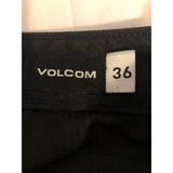 Volcom Men's 36 Flat Front 4 pocket Pants Cotton/Poly NWOT Navy Blue