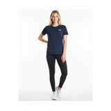 Under Armour heatgear Men's S T-shirt loose fit navy blue with small white logo