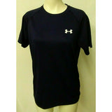 Under Armour heatgear Men's S T-shirt loose fit navy blue with small white logo