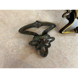 Vintage  Drop Handles Drawer Pull Door Dresser Handle USED Lot Of 5
