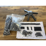 GRILL GAZEBO 8X5 FT WITH 7X3 FT AWNING NEW Unassembled
