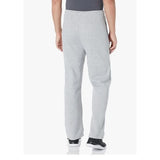 Jerzees Men's Adult Open Bottom Sweatpants Gray Heather Large 50/50