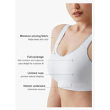 Wacoal 855302 Sidney Maximum Support Sports Bra White