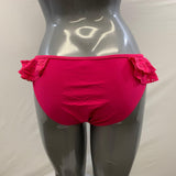 BP. Women's Pink Bathing Suit Bottoms Fancy Sides Size XL Nylon Blend NWT