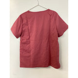 NiaaHinn Women's Scrub Top Small V Neck Rose Pink NEW
