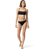 Speedo 8004556001 Womens Hydraline Classic Solid Bikini Bottom XS Black NWT