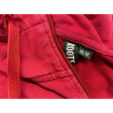 Roots Full Zip Jacket Women’s Size Medium Red Long Sleeve Mock Neck