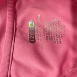 IZod Women's Pink Short Sleeve Collared Golf Climate Zone Engineered T-Shirt Size Small Polyester