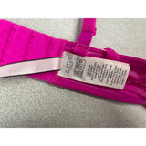 La Senza Women's Pink Lacey Removeable Strap Strapless Bra Size 32D Polyamide Blend
