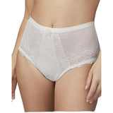Wonderbra W0684 Women's L Vintage Pink Medium Control Panty Chantilly Lace NIB