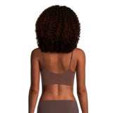 Denver Hayes Medium Perfect Fit Seamless Wire Free Molded Bralette Coffee NWT