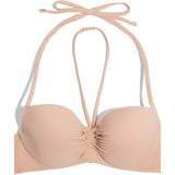 Smart and Sexy SA1001 Swim Secret The Getaway Bikini Top 34C Caramel NWT
