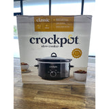 Crock-Pot 4-Quart Classic Slow Cooker, Black NEW