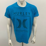 Hurley T shirt Men's Large Blue Cotton Blend