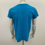 Hurley T shirt Men's Large Blue Cotton Blend