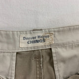 Denver Hayes Chinos Shorts Men's 36 Beige Cotton Canvas