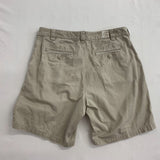 Denver Hayes Chinos Shorts Men's 36 Beige Cotton Canvas