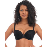 Freya AA400514 Womens Signature Underwire Padded Plunge Bra Black Size 32G NWOT