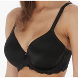 Freya AA5490BLK Womens Expression Demi Plunge Molded Underwire T-Shirt Bra
