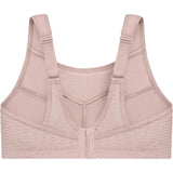 Glamorise 1067  44F Elite Performance No-Bounce Wirefree Sports Bra Rose Tan NWOT