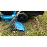 Yardworks 20-inch electric lawn mower  & Yardworks Electric Corded Grass Trimmer