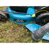 Yardworks 20-inch electric lawn mower  & Yardworks Electric Corded Grass Trimmer