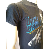 Luke Bryan Dirt Road Diaries Tour 2013 Tee Mens Size Small Black GraphicT Shirt