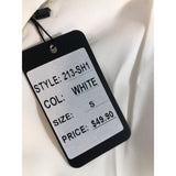 Against Nudity Women's Small Off-white Walking Shorts NWT Rayon/Poly