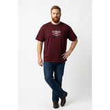 Sturgis Black Hills Rally 2006 Men's T Shirt Size XL Maroon Crew Neck Cotton Tee