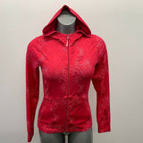 Mondetta Activewear jacket Women's Small Pink full zip Polyester