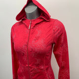 Mondetta Activewear jacket Women's Small Pink full zip Polyester