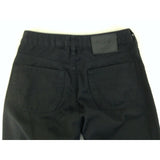 Sliver Jeans Women's Black Shiny Straight Leg Mid Rise Black Pants Size 26/29
