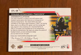 2025 Upper Deck CFL SP Game Used Patch Auto Stavros Katsantonis CFL-SK Tiger Cats #03/25