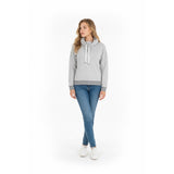 American Eagle Cowl Neck Sweatshirt Women's Size Medium Gray Cotton Blend Long Sleeve