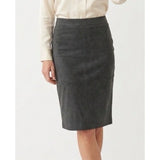 Principino Women's Size 18 Black Pencil Skirt Polyester Blend Back Zip NEW