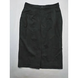 Principino Women's Size 18 Black Pencil Skirt Polyester Blend Back Zip NEW