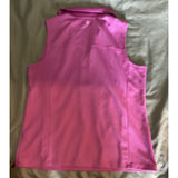 Izod Golf Women's Golf Shirt Large Mauve Pink Sleevless Poly/Spandex pre-owned