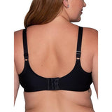 Vanity Fair #71380 Back-Smoothing Wire-Free Bra black
