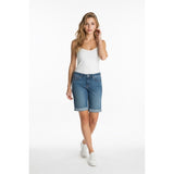 Tommy Hilfiger Denim Crop Women's Size 2 Stretch Low Rise Cuffed Blue Jean Capri