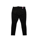 Levi's Signature Black Jeans Women's Size W35 L30 Mid Rise Skinny Stretch NEW