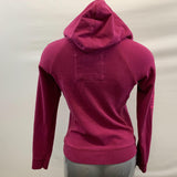 Garage Hooded Sweatshirt Hoodie Women's Size Medium Pink Long Sleeve Cotton Blend